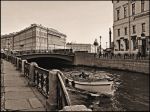 Мойка, вид на Певческий мост и Главный штаб