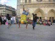 break dance by Notre-Dame de Paris