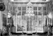 Иконостас Рождественской церкви. Фото 1911-1912 гг. Утрачен.