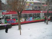 Snow and Tranway