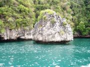 On the boat trip