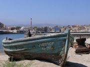 Khania Port Old Boat