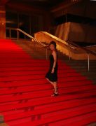 the famous Cannes red carpet) 