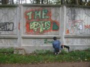 The Beatles graffiti