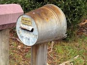 110220 Tasmania Australia PostBox BucketAA