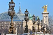 Le Grand Palais depuis le pont Alexandre III ? Paris