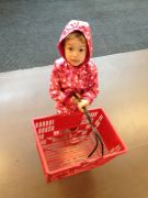      :))   Mommy, it's too heavy:))