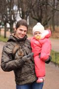 Белка и Вероника с Полиной