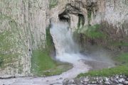 Caucasus. Waterfall