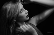 Portrait of a fashion model. Studio A. Krivitsky.