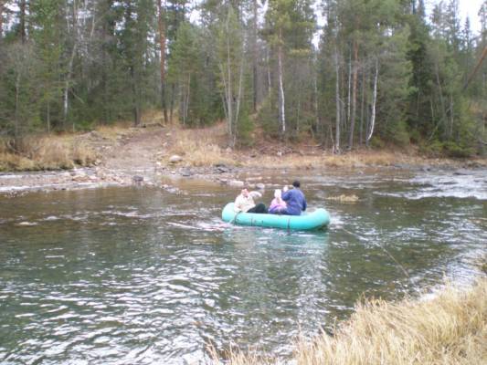 getting over the river