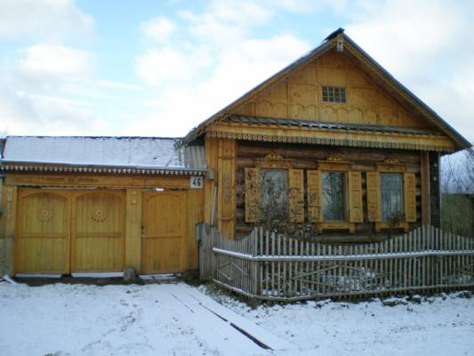 beautiful house in the village