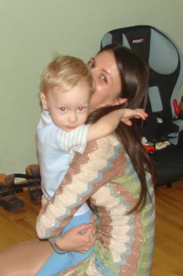 Lena&my son