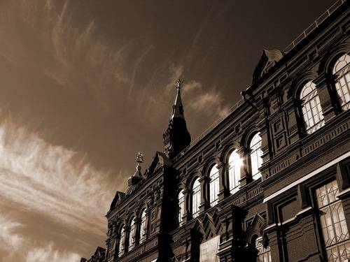 Москва, утро