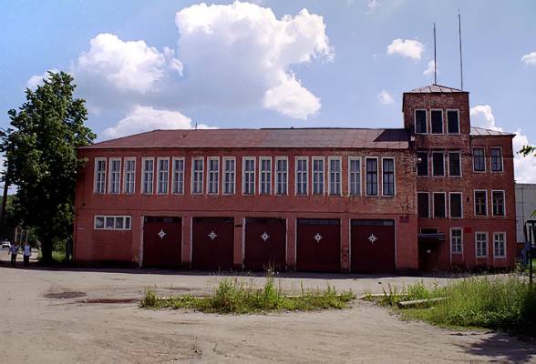 Вичуга. Пожарное депо.  Фото 2005 г.