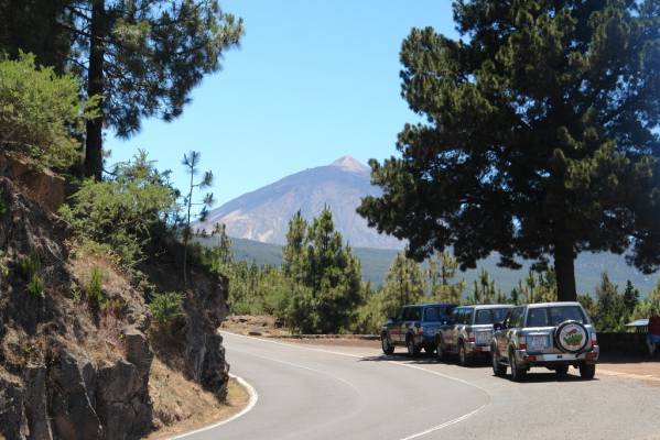 The trip to Teide was with them:)