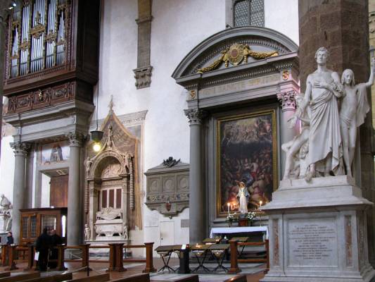 Флоренция. В церкви Санта-Кроче