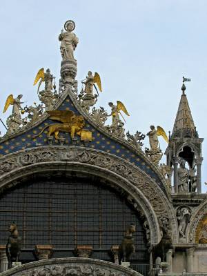 Венеция. Фрагмент собора Сан-Марко