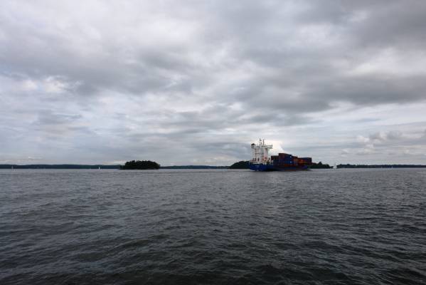 Stockholm archipelago - on the way to Vaxholm