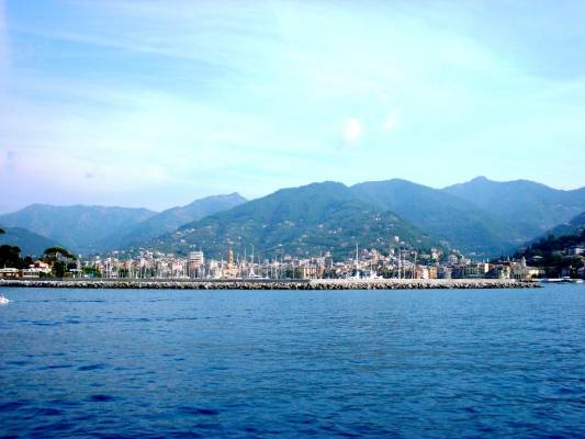 on a way to Cinque terre