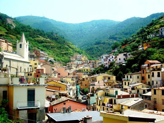 in Cinque terre