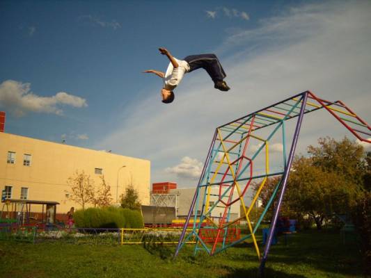 Parkour acro