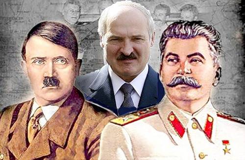 Три усатых диктатора.