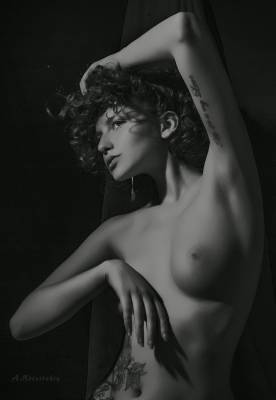 Portrait of a model.