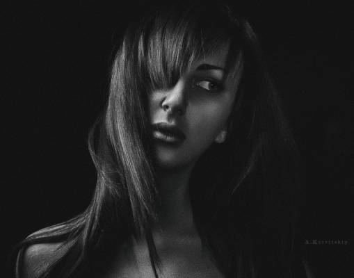 A strange portrait. Странный портрет.